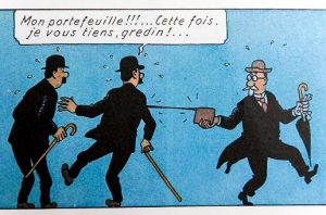 Tintin - Hergé les Duponts